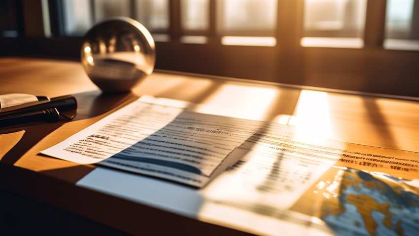 Legal article illustration